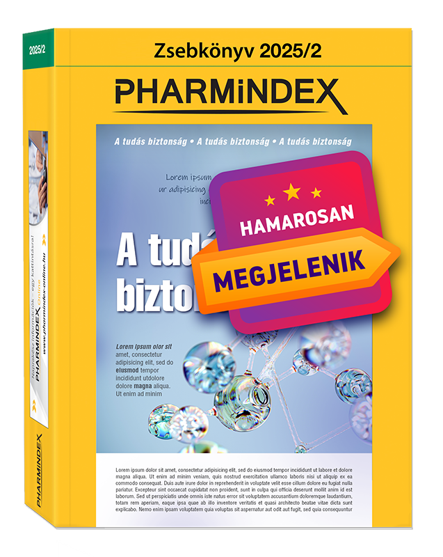 PHARMINDEX Zsebkönyv 2025/2 hamarosan megjelenik! PHARMINDEX Zsebkönyv 2025/2 hamarosan megjelenik!